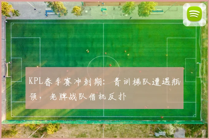 KPL春季赛冲刺期：青训梯队遭遇瓶颈，老牌战队借机反扑